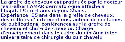 chirurgie capillaires prix tarifs à paris en clinique pour femme femmes homme